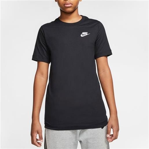 Nike t-shirt sportswear nera da bambino