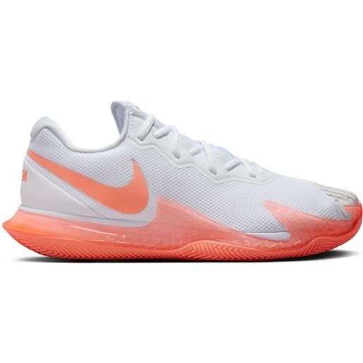 Nike scarpe da tennis da uomo Nike air zoom vapor cage 4 rafa clay - white/bright mango/white