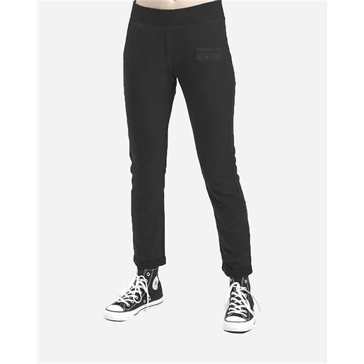 Converse roll up w - pantalone - donna - nero