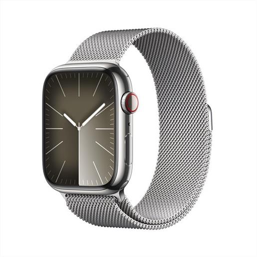 Apple - watch series 9 gps + cellular cassa 45mm-milanese