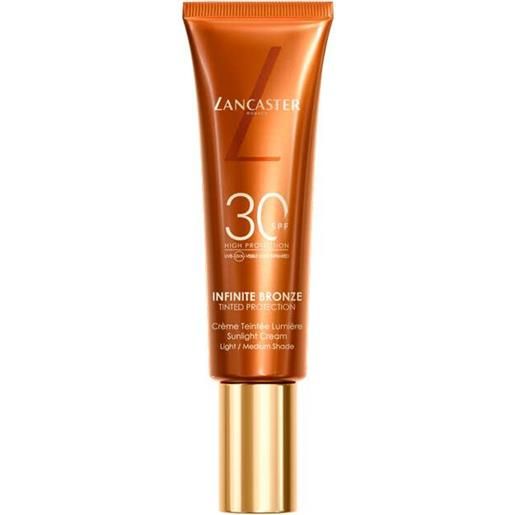 Lancaster infinite bronze tinted protection sunlight cream spf30 light/medium 50ml Lancaster