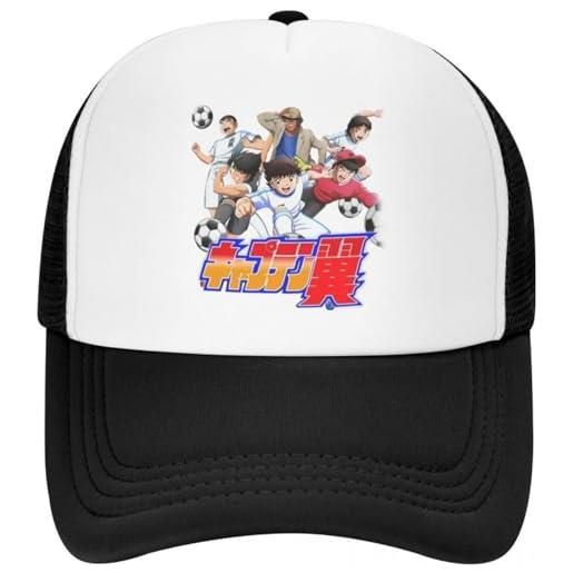 TeysHa berretto da baseball snapback cappello da sole per uomo e donna tsubasa newteam captain berretto da baseball regolabile soccer motion trucker hat sport snapback regalo estivo regalo di natale