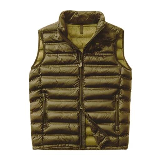 Blauer smanicato 02080 006100 uomo nylon verde militare l