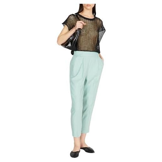 Sisley pantaloni 484qlf00s, lilla 24d, 76 donna