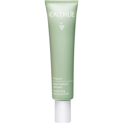 CAUDALIE ITALIA Srl caudalie vinopure fluido idratante effetto mat - adatto per pelle mista o con imperfezioni - 40 ml