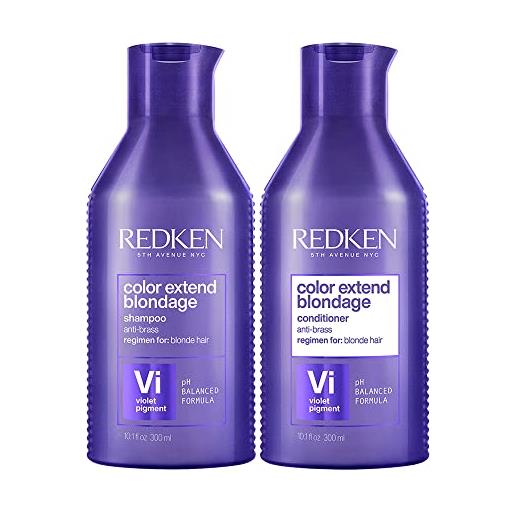 Redken color extend blondage kit antigiallo shampoo 300ml balsamo 300ml