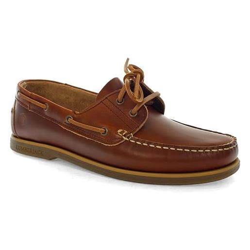 Lumberjack mocassino uomo navigator sm07804-005 b03 m1236 cuoio/tan (numeric_43)