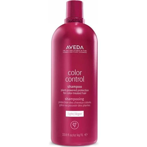 Aveda color control shampoo light 1000ml novita' 2024 - shampoo nutriente protettivo capelli colorati fini