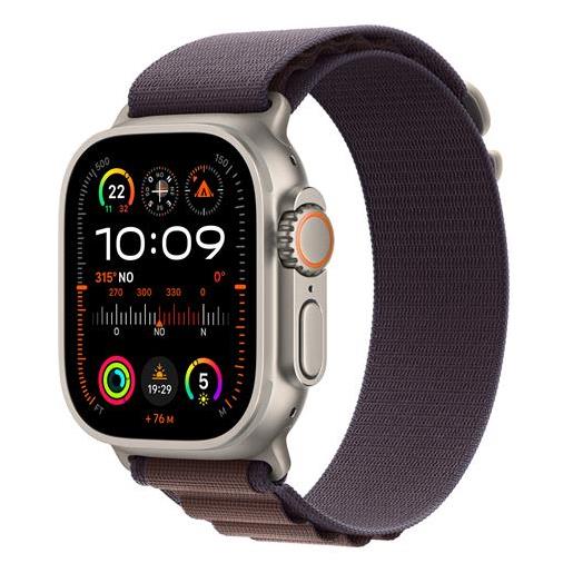 SMARTWATCH apple watch ultra 2 (2023) gps + cellular 49mm titanium case alpine loop indigo m eu