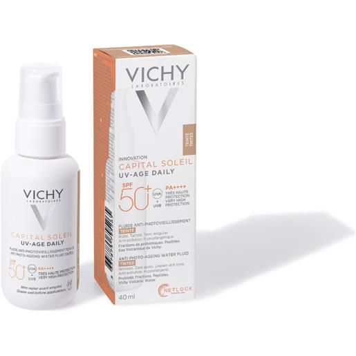 Vichy capital soleil uv-age daily colorato spf50+ 40 ml