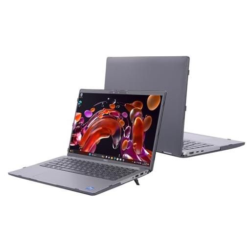 mCover custodia compatibile solo per laptop dell latitude 7440 da 14 2023 ~ 2024 o notebook windows 2 in 1 (non compatibile con altri modelli dell), colore nero