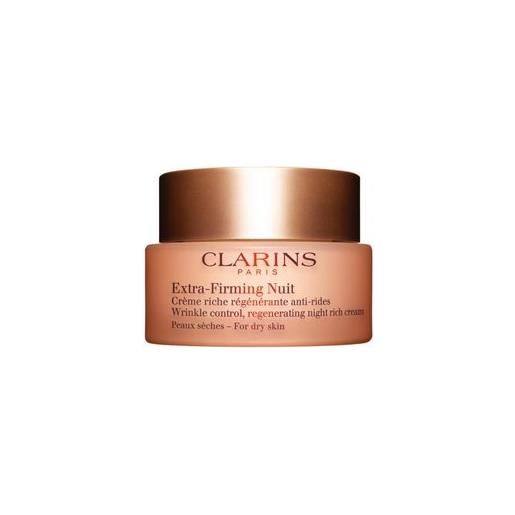 Clarins trattamento viso extra firming crema antirughe notte speciale pelle secca 50 ml