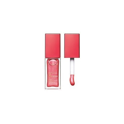 Clarins lip comfort oil shimmer 05 rosy pink
