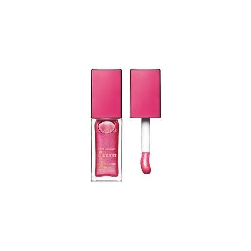 Clarins lip comfort oil shimmer 04 flashy pink