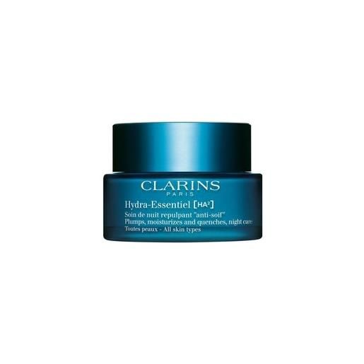 Clarins trattamento viso hydra essentiel [ha²] trattamento notte rimpolpante idratante 50 ml