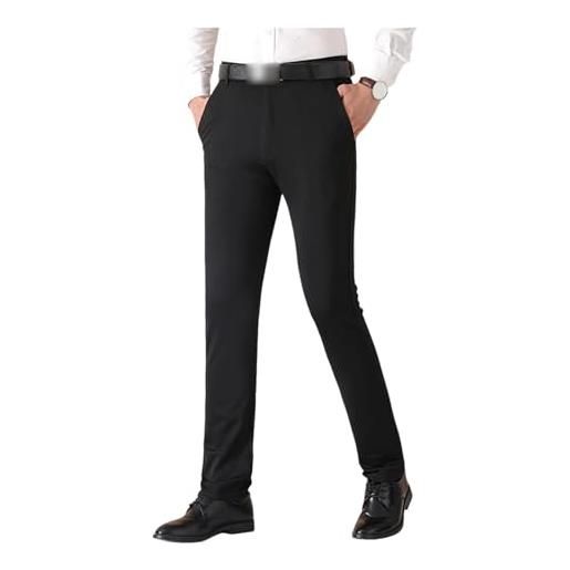 Generic abito da uomo pant high elastic no iron business abito pantalone solido taridano abiti formali