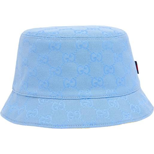 GUCCI cappello bucket in tessuto gg