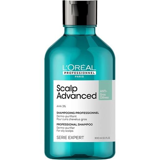 L'OREAL PROFESSIONNEL scalp advanced anti-oiliness shampoo purificante 300 ml