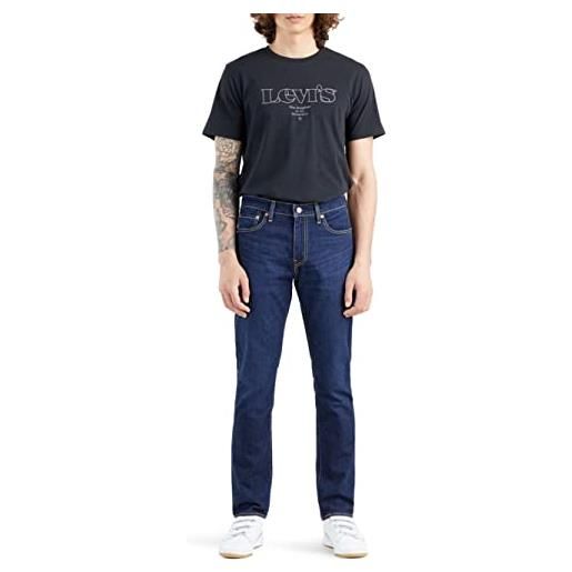 Levi's 511 slim, jeans uomo, blu sellwood dough scraper, 28w / 32l