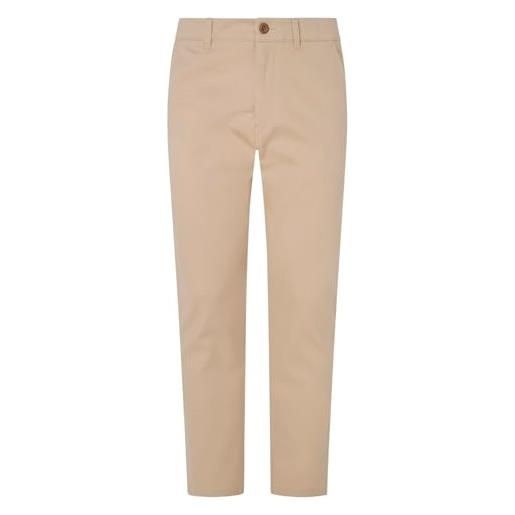 Pepe Jeans skinny chino pm211650, pantaloni uomo, marrone (light beige), 36w