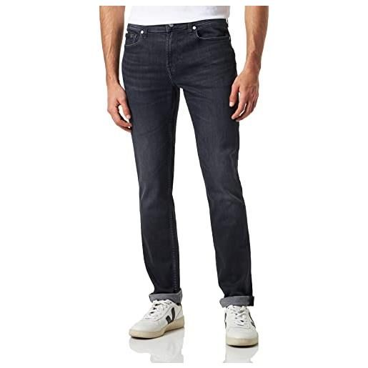 7 For All Mankind paxtyn special edition stretch tek ranger with multisquiggle jeans, black, regular uomini