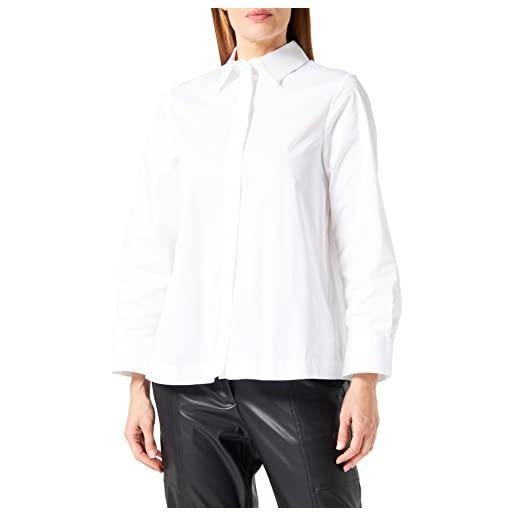 Seidensticker vestibilità normale, camicia a maniche lunghe donna, bianco, 48