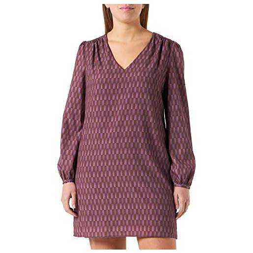 Sisley dress 4c2glv02m, multicolor purple 73r, 46 donna