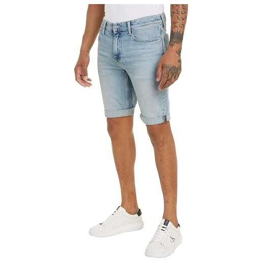 Calvin Klein Jeans slim short j30j324871 pantaloncini, denim (denim light), 29w uomo