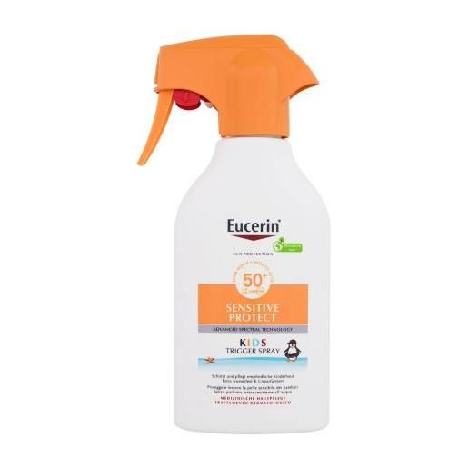 Eucerin sun kids sensitive protect sun spray spf50+ spray abbronzante impermeabile 250 ml