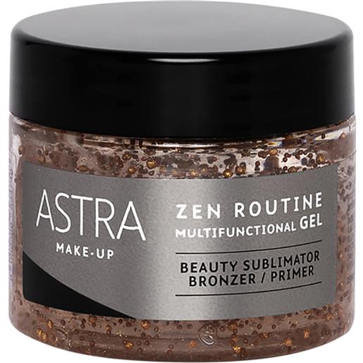 Astra zen routine multifunctional gel - beauty sublimator bronzer/primer