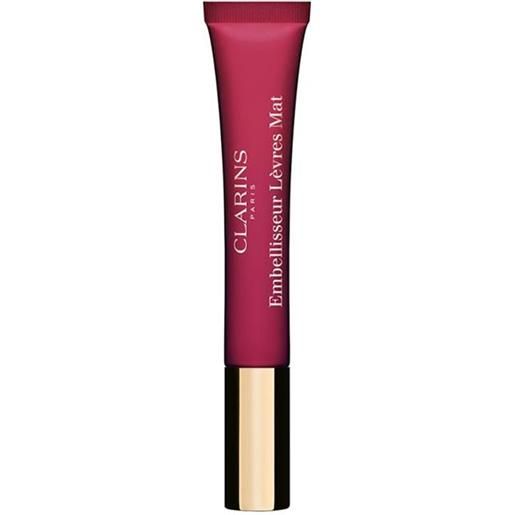 CLARINS velvet lip perfector embellisseur lèvres mat - lucidalabbra n. 04 velvet raspberry
