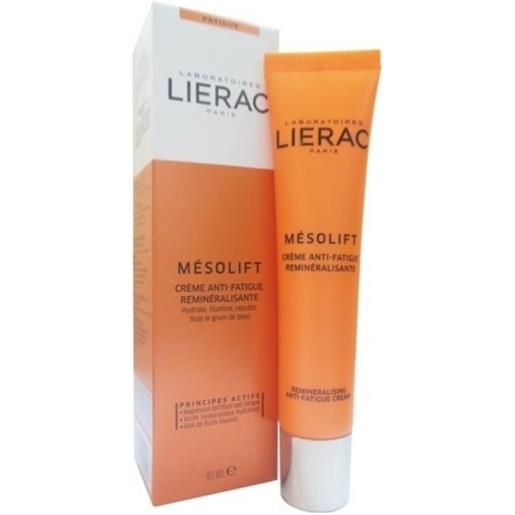 Lierac mesolift crema anti fatica energizzante viso per pelle stressata 40ml