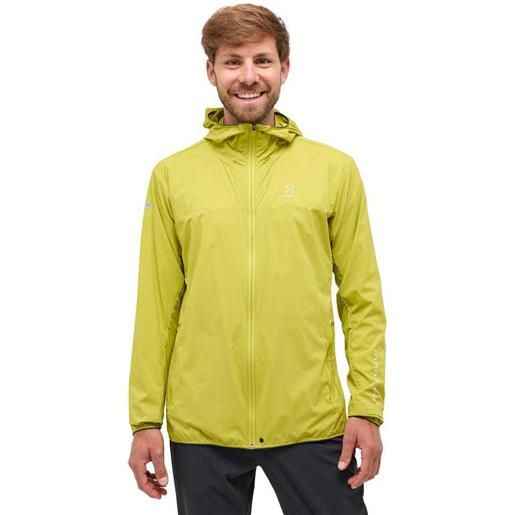 Haglofs l. I. M tempo trail jacket giallo s uomo