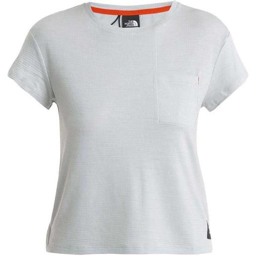 Icebreaker merino 200 ib x tnf short sleeve t-shirt grigio s donna