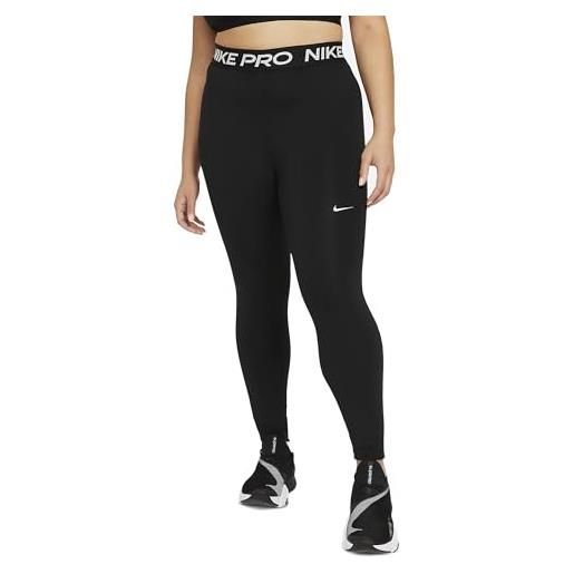 Nike dd0782-011 w np 365 tight plus leggings donna black/white taglia 1x