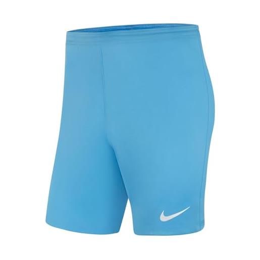 Nike m nk dry park iii short nb k, pantaloncini sportivi uomo, white/black, m