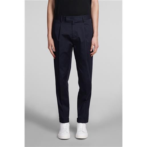 Low Brand pantalone oyster in cotone blu