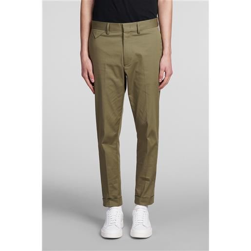Low Brand pantalone cooper t1.7 in cotone verde