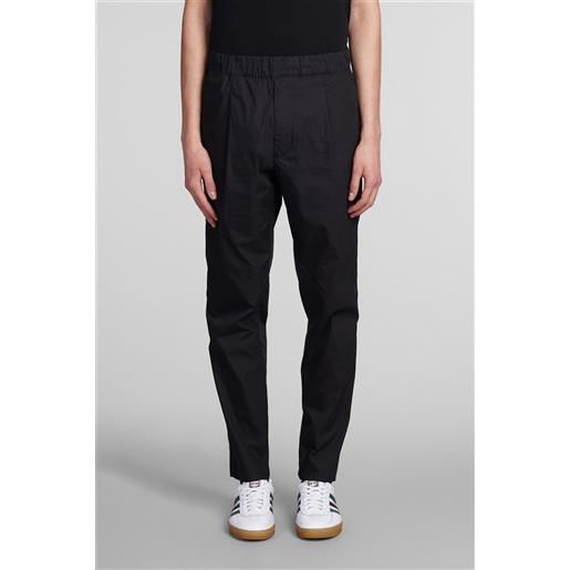 Low Brand pantalone patrick in cotone nero