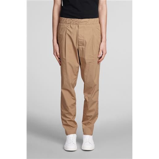 Low Brand pantalone patrick in cotone cammello