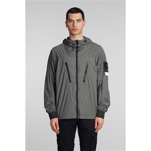 Stone Island giacca casual in poliamide verde
