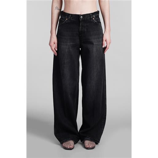 Haikure jeans bethany in cotone nero