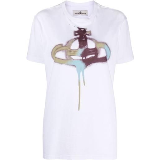 Vivienne Westwood t-shirt con stampa - bianco