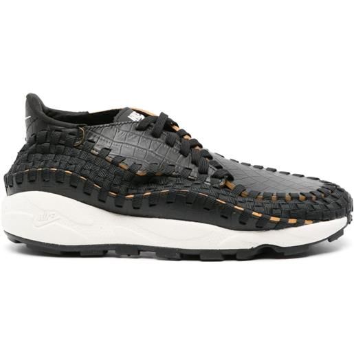 Nike sneakers air footscape woven - nero