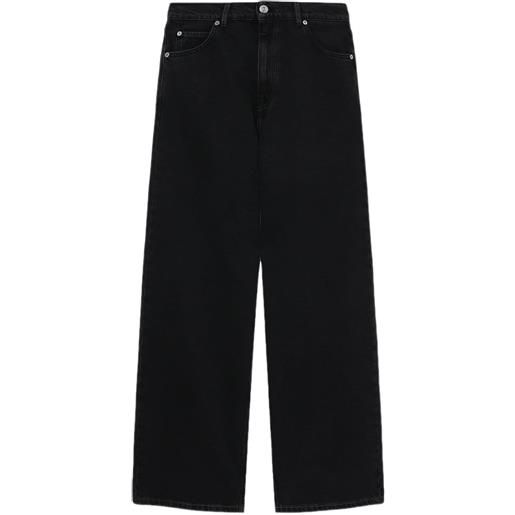 OUR LEGACY jeans vast cut a gamba ampia - nero