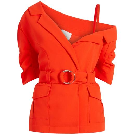 Cinq A Sept top stile blazer katie monospalla - arancione