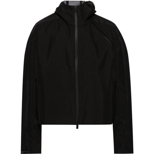 HELIOT EMIL giacca con zip decorative - nero