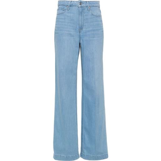 PAIGE jeans a gamba ampia harper - blu
