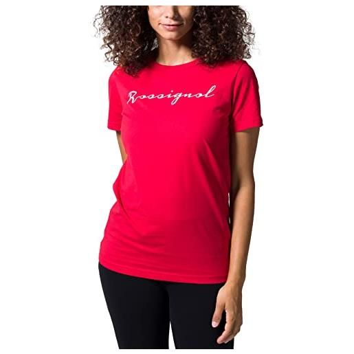 ROSSIGNOL t-shirt donna logo