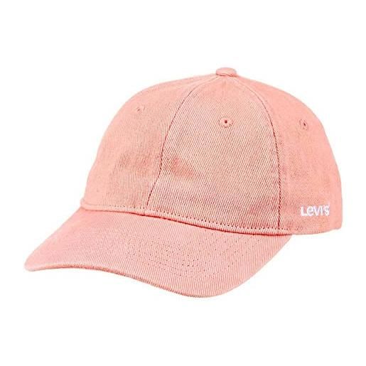 Levi's berretto da donna essential headgear, rosa ghiaccio, taglia unica